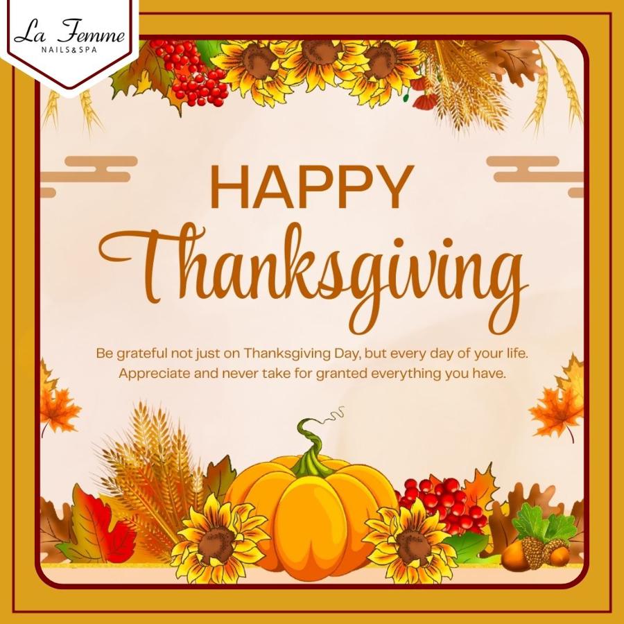 Thanksgiving nail design